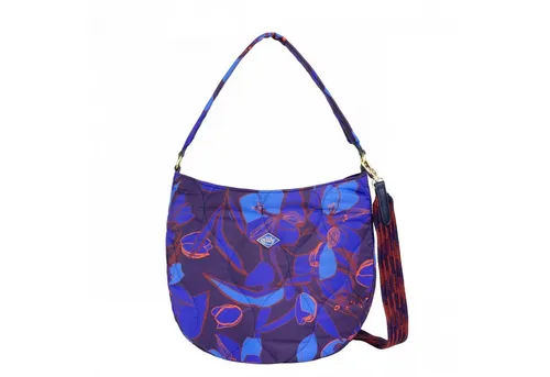 Oilily Schultertasche Molly - Sketchy Flower Design - Stilvolle Umhängetasche aus recyceltem Polyester mit einzigartigem Design. Ideal für den Alltag, bietet sie hohen Tragekomfort und ist ein individuelles Unikat.