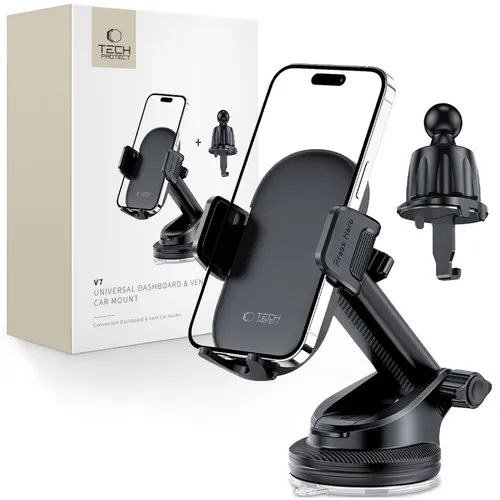 TECH-PROTECT V7 UNIVERSAL-AUTOHALTER FÜR HANDY-ARMATURENBRETT-BELÜFTUNG