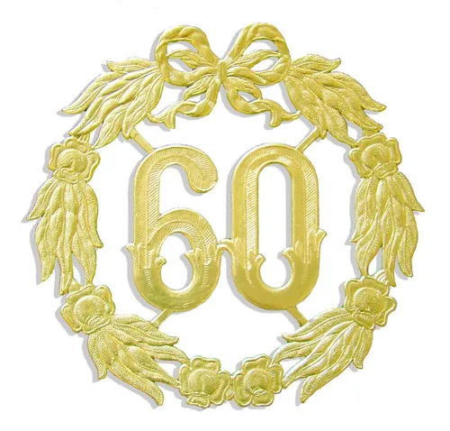 Kunze Deko-Buchstaben Jubiläumszahl 18 cm [Ziffer 10-100]