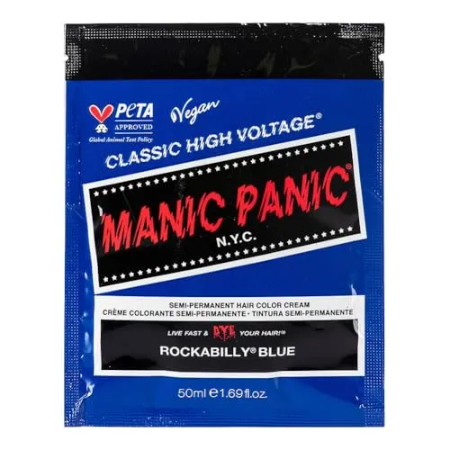 Manic Panic High Voltage Classic Rockabilly Blue Sachets 50 ml