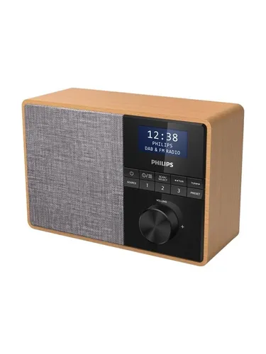 Philips R5505 10 Bluetooth Radio in braun von Philips