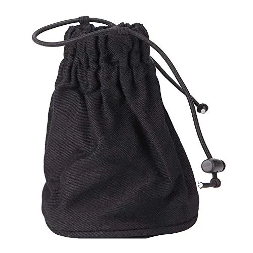 POFET Haartrockner Socke, Professional Friseur Faltbare Leinwand Schwarz Universal Verstellbarer Haartrockner Socken Diffusor, Travel Wind Blower Aufsatzbezug