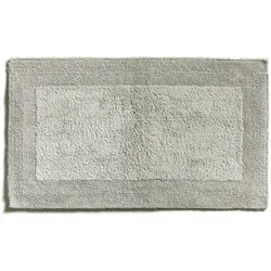Möve Badematte Grau 60x100 cm in silber von MÖVE