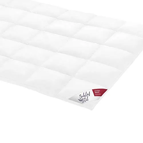 Schlafstil Gänsedaunenbettdecke D700, Allergikerfreundlich und Made in Germany