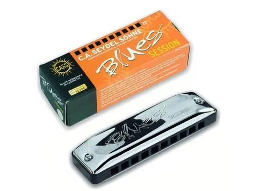 C.A. Seydel Session D-Dur 20 Mundharmonika - Mundharmonika, handgefertigt aus hochwertigen Materialien für einen klaren Klang und beste Spielbarkeit – ideal für Anfänger und Profis.