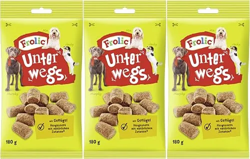 FROLIC™ UNTERWEGS™ Beutel Geflügel 3 x 180g