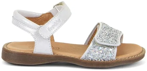 Froddo Lore Sparkle Silver Größe EU 28 - Wanderschuhe aus hochwertigem Leder, ideal für Freizeitaktivitäten und mit funkelndem Design für einen modischen Auftritt.