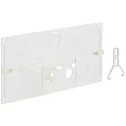 Geberit Schutzplatte 240026001 transparent, Hebelmechanik und Bügel