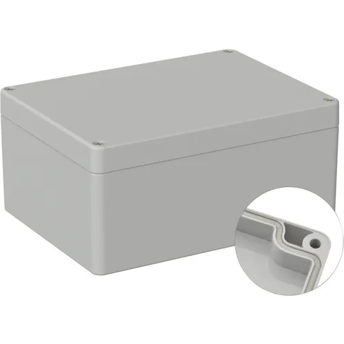 TRU COMPONENTS  TC-9065532 Outdoor-Gehäuse 160 x 120 x 75  Polycarbonat  Lich...