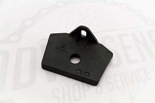 HEBIE Fahrrad Ständer Adapter Platte zum Nachrüsten Mittelbau Ständer Kunststoff