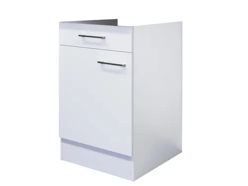 Flex-Well Küchenunterschrank 50 cm in weiß von Flex-Well