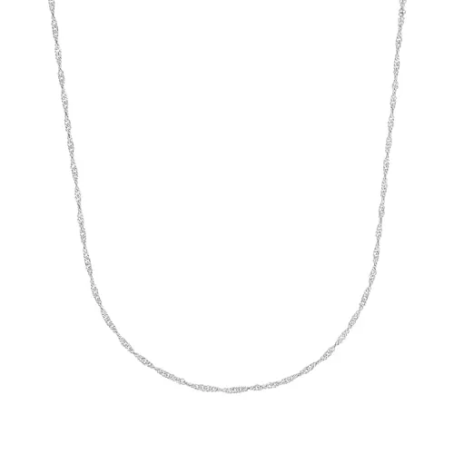 Amor Collier 925 Sterling Silber Damen Halsschmuck, 42 cm, Silber, Kommt in Schmuck Geschenk Box, 2017472
