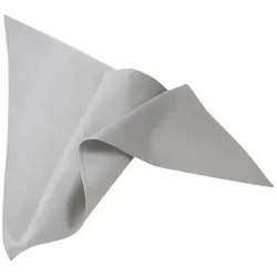 Exner 108 - Halstuch : silbergrau 65% Polyester 35%Baumwolle 220 g/m2