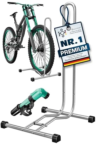 KESSER® Fahrradständer für Mountainbike, E-Bike & Rennrad in silber von Kesser