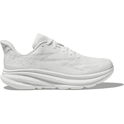 HOKA ONE ONE Clifton 9 Herren Laufschuhe in weiß von HOKA