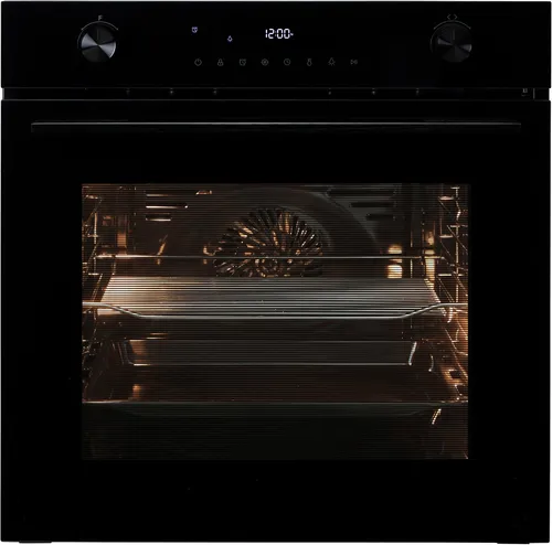 Hanseatic Einbaubackofen HBO7212A1 mit AirFry Funktion - Vielseitiger Einbaubackofen mit praktischer AirFry Funktion für knusprige Gerichte. Ausgestattet mit Grill, Dampfreinigung und digitalem Display – ideal für kreative Köche.