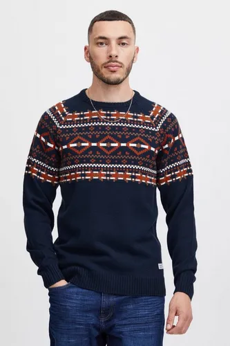 Blend Strickpullover BHNilas Weihnachtlicher Grobstrickpullover