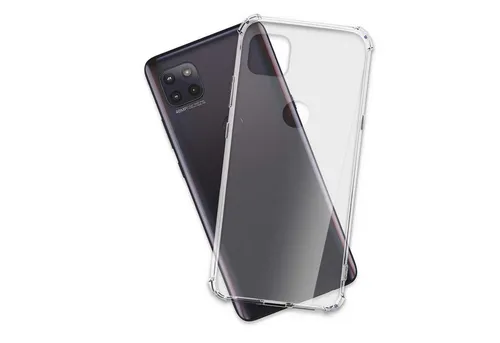 mtb more energy Smartphone-Hülle Clear Armor Case für Motorola Moto G 5G, Transparente TPU Schutzhülle Case Backcover mit Anti-Shock Verstärkung