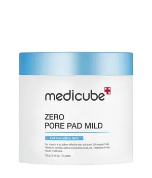 Medicube Zero Pore Pad Mild 155 g - Make-up Entferner mit sanfter Formel, ideal zur Porenverfeinerung und für empfindliche Haut.