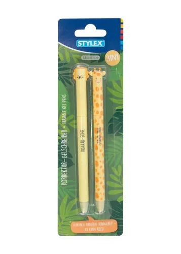 Stylex Schreibwaren Gelschreiber 2x Korrektur-Gelschreiber 