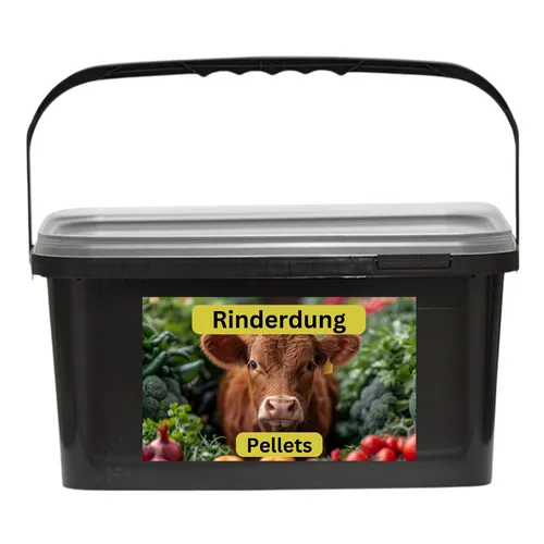 Rinderdung Pellets 5 Kg  von Flora Boost für alle Pflanzen Universaldünger