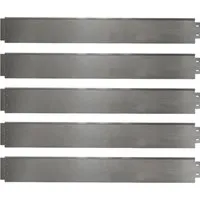 Rasenkante 50m - Verzinkte Beeteinfassung 100x14cm, langlebig und unendlich erweiterbar durch Stecksystem