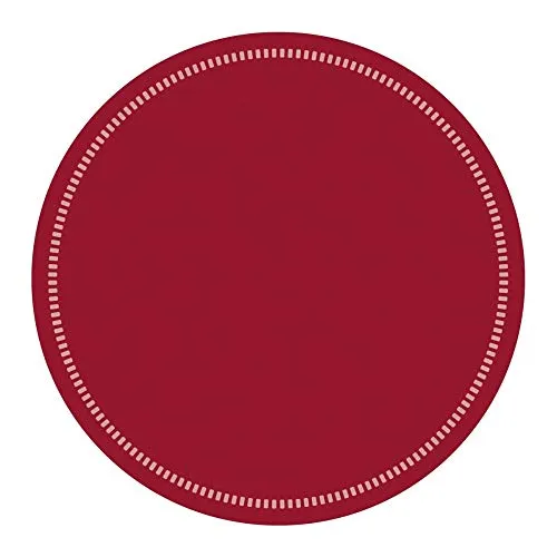 Sovie HORECA Tassendeckchen Basics in Bordeaux, Ø 90 mm, 9-lagig aus Tissue, 250 Stück – runde Einweg-Tassenuntersetzer für Gastronomie, Café & stilvolle Tischdekoration