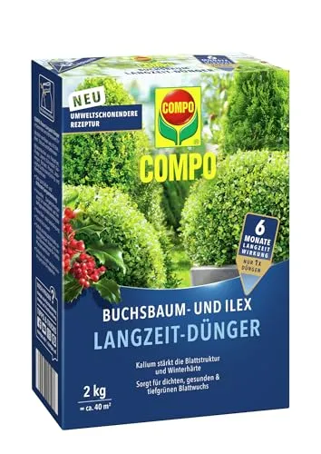 COMPO Buchsbaum- und Ilex Langzeit-Dünger 2kg