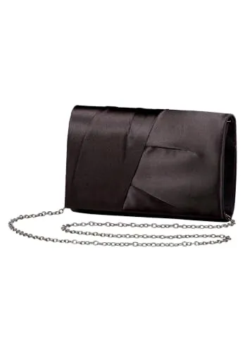 Vera Mont Damen Clutch-Tasche unifarben ACC, Schwarz in schwarz von Vera Mont