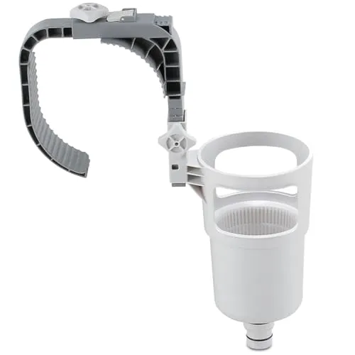 Summer Waves Oberflächenskimmer für Aufstellpool - Effektiver Poolskimmer für mühelose Reinigung, entfernt Blätter und Schmutz von der Wasseroberfläche, ideal für Aufstellpools.