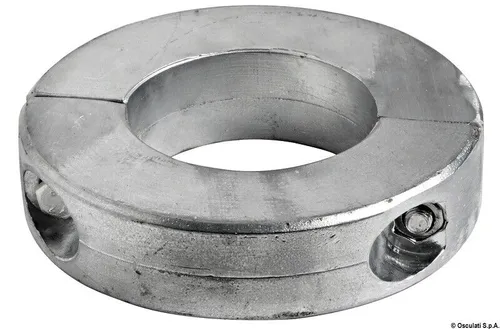 Wellenanode niedrig Ø35 mm, Zink