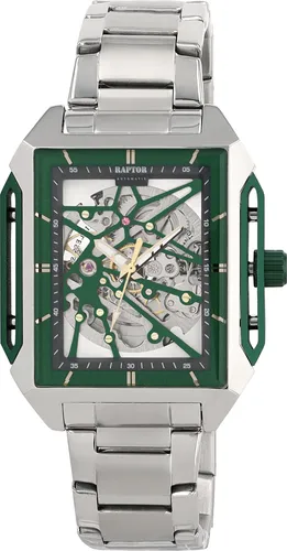 RAPTOR AUTOMATIK Herrenuhr – Eleganz trifft Technik - Hochwertige RAPTOR AUTOMATIK Herrenuhr mit präzisem Automatikwerk. Ideal für stilbewusste Herren, die Wert auf Qualität und Design legen.