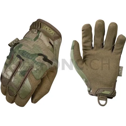Mechanix Wear Original MultiCam Taktische Arbeitshandschuhe – Touch-fähig (Klein/S, Camouflage) - Outdoor Handschuhe für Herren mit passgenauem TrekDry für kühle Hände und touchscreen-fähigem Kunstleder für optimale Fingerfertigkeit und Haltbarkeit.