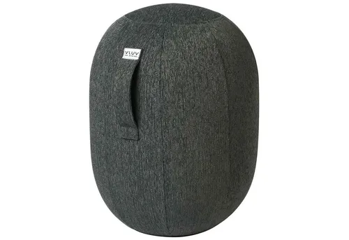 VLUV Stuhl Balancehocker Kapsul M Stov 55 cm anthrazit - Stühle für aktives Sitzen, ergonomisch geformt mit waschbarem Bezug und bis 150 kg belastbar – ideal für gesundes Arbeiten.
