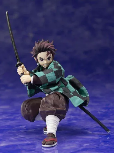 Aniplex Demon Slayer: Kimetsu no Yaiba Figur 1/12 Tanjiro Kamado 14 cm - Detailreiche Nachbildung von Tanjiro Kamado, ideal für Sammler und Fans der Serie in der Kategorie Nachbildungen & Requisiten.