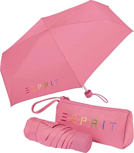 Esprit Super Mini Taschenschirm in pink von Esprit