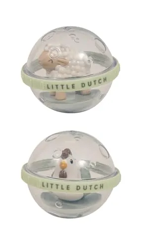 Little Dutch 2011397 Badespielzeug 2er Set Badebälle - Little Farm