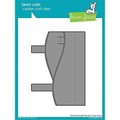 Lawn Fawn, Lawn cuts/Stanzschablone, Stitched Hillside pop-up