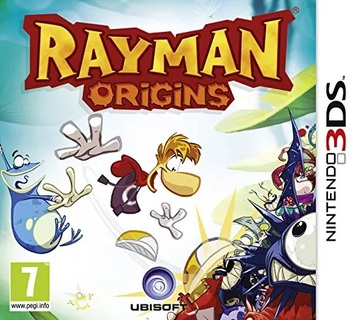 Rayman stammt - Nintendo 3DS Spiel - Importierte Version des beliebten Spiels, ideal für Rayman-Fans und bietet spannende Abenteuer auf der Nintendo 3DS.