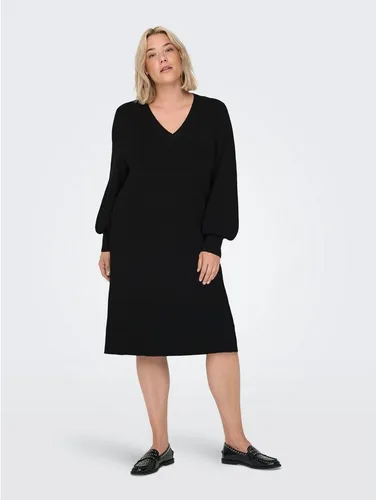 ONLY CARMAKOMA CARKATIA LS V-Neck Dress von ONLY CARMAKOMA