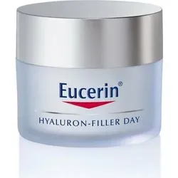 Eucerin Hyaluron-Filler 3x Effect Day Cream für trockene Haut SPF15 - Anti-Faltenprodukt mit 3-fachem Effekt: Reduziert Falten, spendet Feuchtigkeit und schützt mit SPF15 – ideal für trockene Haut.