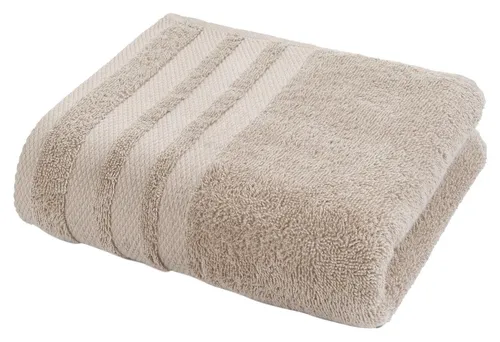 Produktbild casa NOVA MADRID Handtuch waschbar Baumwolle Taupe 50 x 100 cm