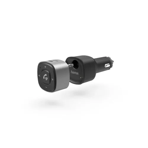 Hama Bluetooth-Receiver für Kfz, 3,5-mm-Stecker & USB-Ladegerät
