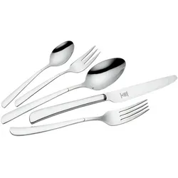 Justinus Besteck 30tlg. VENTANA - Elegantes Design für jeden Esstisch - Besteck-Set aus 30 Teilen, spülmaschinengeeignet und aus hochwertigem Edelstahl, ideal für stilvolle Tafeln.