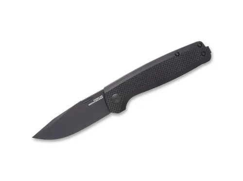 SOG Taschenmesser Terminus SJ Blackout - Das SOG Terminus SJ Blackout vereint modernes Design mit Funktionalität. Die Klinge aus D2 und der Slipjoint-Mechanismus bieten Sicherheit und Benutzerfreundlichkeit. Ideal für Outdoor-Aktivitäten und den täglichen Einsatz.