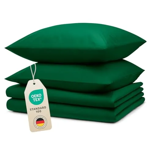 Blumtal Oeko-TEX Mikrofaser Bettwäsche - Bettwäsche-Sets aus atmungsaktiver, pflegeleichter Mikrofaser, schadstoffgeprüft und faltenfrei - für entspannte Nächte und ein harmonisches Schlafzimmer.
