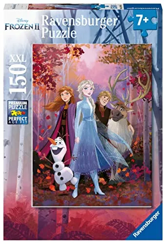 Ravensburger Kinderpuzzle - 12849 EIN fantastisches Abenteuer - Disney Frozen-Puzzle für Kinder ab 7 Jahren, mit 150 Teilen im XXL-Format