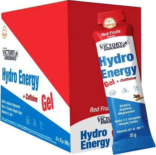 Weider Victory Endurance Hydrogel + Caffeine (24x70g) Red Fruits