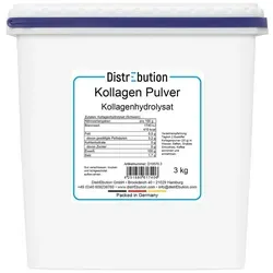 Kollagen Pulver 3 kg – Geschmacksneutrales Kollagenhydrolysat Typ 1–3
