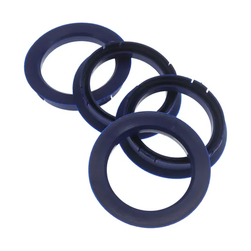 4x Zentrierringe 74,1 mm x 58,1 mm Dunkelblau Felgen Ringe Made in Germany